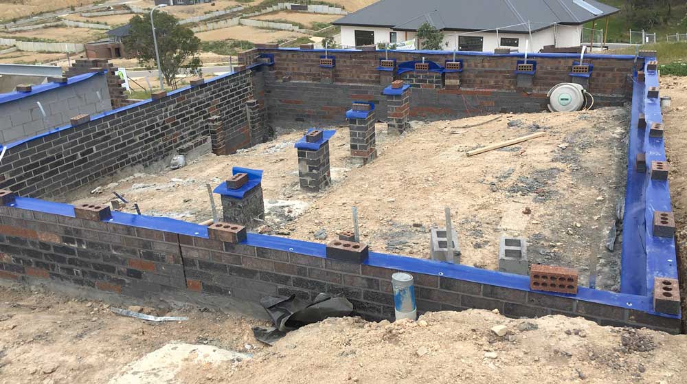 Pre-construction termite control work